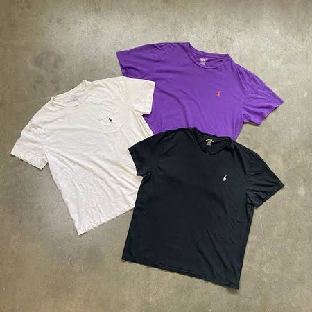 Men's Polo Ralph Lauren T Shirts Round Neck