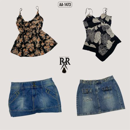 Y2k Black Gothic Mix and Match (AA-1473)