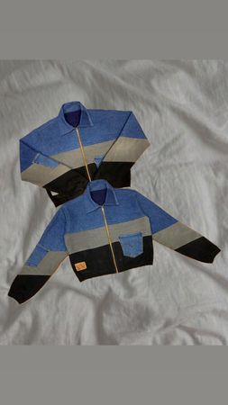 Upcycled Levi’s Crop Jacket