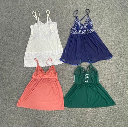 🔴 Y2K Lace Trim Camisole Tops - (24/09)