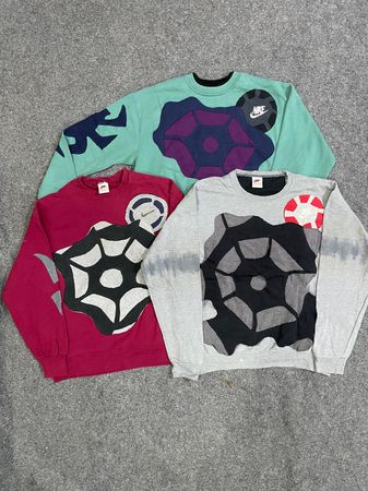 Upcycled Nike Patchwork Sweatshirt