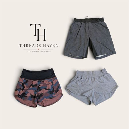 THB00042 Lululemon ショーツ バンドル | 本物のブランド アクティブウェア 卸売 | アスレチック フィットネス