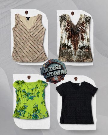 Y2K Fairy Core Bluse