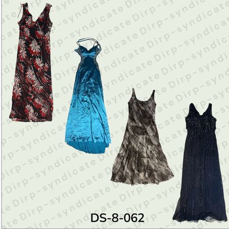 Y2K Poly Maxi Dress – Trendy 2000s-Inspired Long Bodycon Dress (DS-8-062)