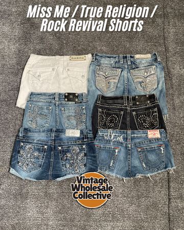 🔴 Miss Me / True Religion / Rock Revival Shorts - (16/09)