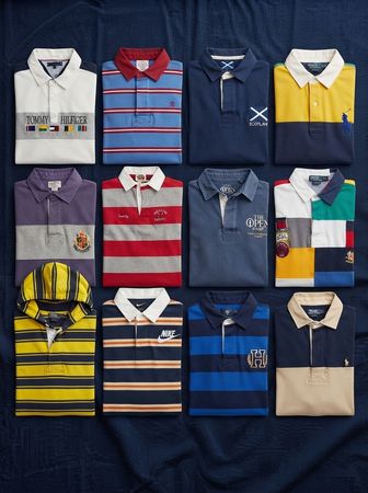 Mix Brand Full Sleeve Rugby T-Shirts