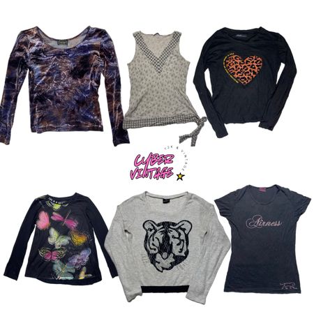 Vintage Graphic Top Selection