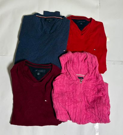 Les pulls Tommy Hilfiger mélangent