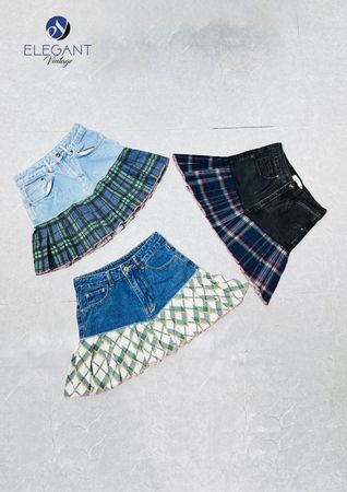 UPCYCLED Denim Skirts - EVR0484