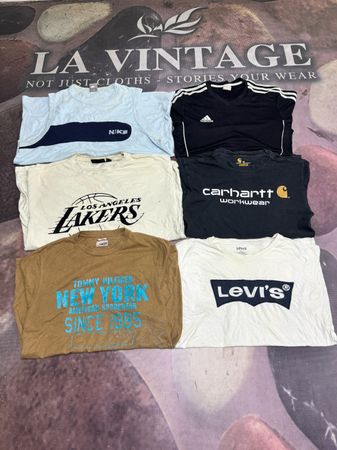 Authentic Vintage T-Shirts | Mixed Brands | Y2K Streetwear Wholesale Lot
