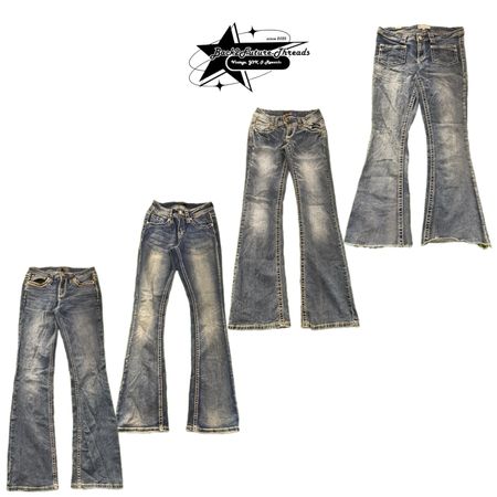 Y2k NYC IT GIRL JEANS IN DENIM B2F-200