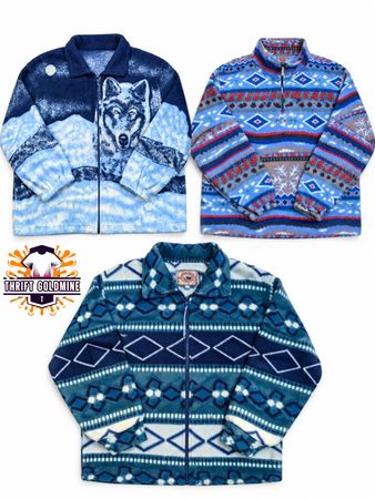 Premium Crazy And Animal print Fleece Jackets