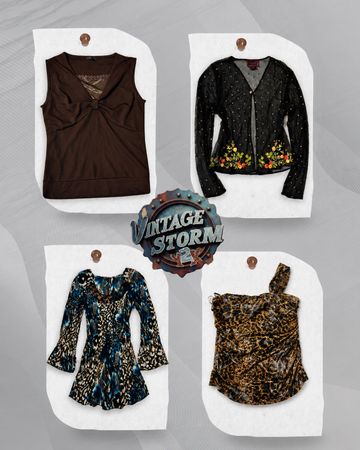 Y2K Grunge Blouse