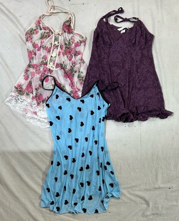 Y2k Cami Midi Tops (1219)