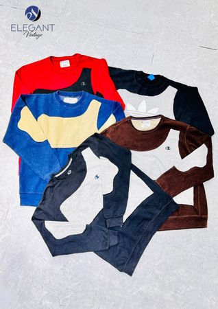 Upcycled Champion & Mix Branded Sweatshirt - EVR0392