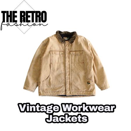 Vintage Work Wear Jackets.     #471