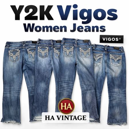 Jeans da donna Bootcut Y2K