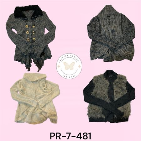 Open Sweater | Assorted Women’s Cardigans | Wholesale(PR-7-481)