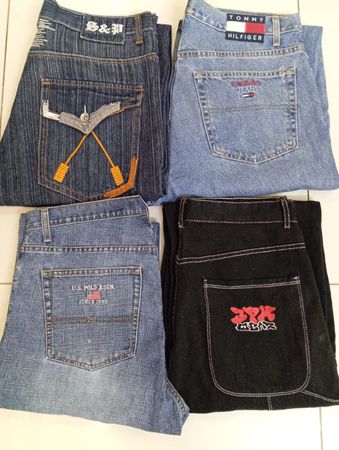 OSS001 Mens Baggy Jeans