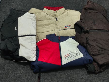 Fila & Lee Cooper puffers and Jackets