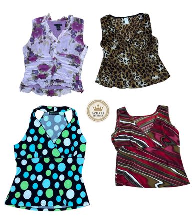 Y2K Tropical Tops 10 pcs At 1421