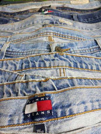 TOMMY HILFIGER MEN WEAR HIP-HOP JEANS ( A 199)