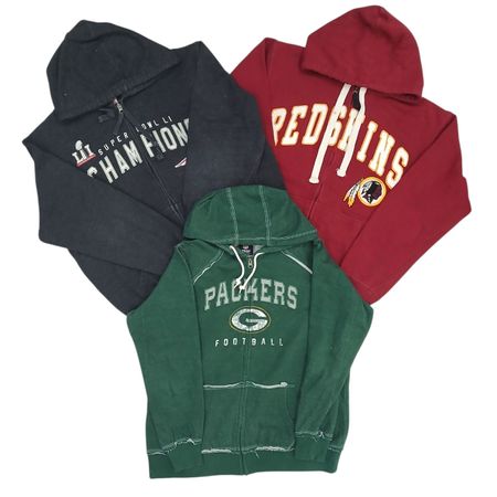 Vintage NFL Zipper Jackets