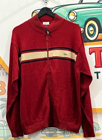Lacoste sweater zipper