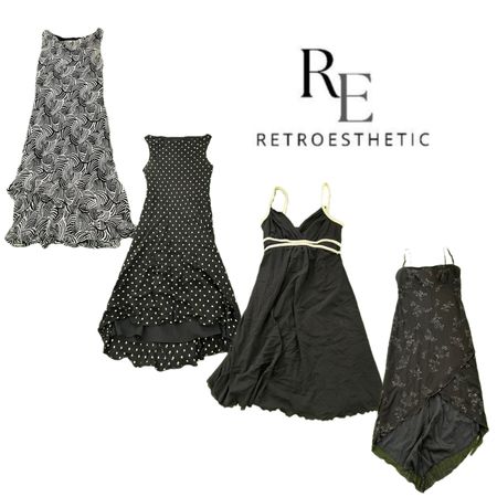 Robe maxi fille unique Y2K RE-3732