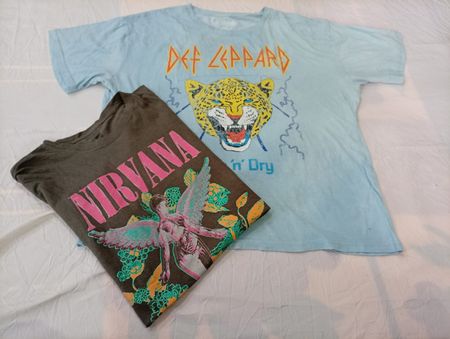 CR12346 T-shirts de musique vintage