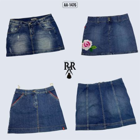 Jupes en denim de l'ère Y2K Britney Mix (AA-1476)