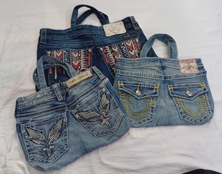CR12699 Upcycled Mix-Branded Bags