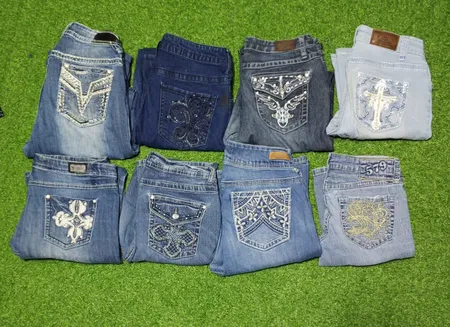 VIGOSS AND OTHER MIX BRANDS JEANS (B 74)