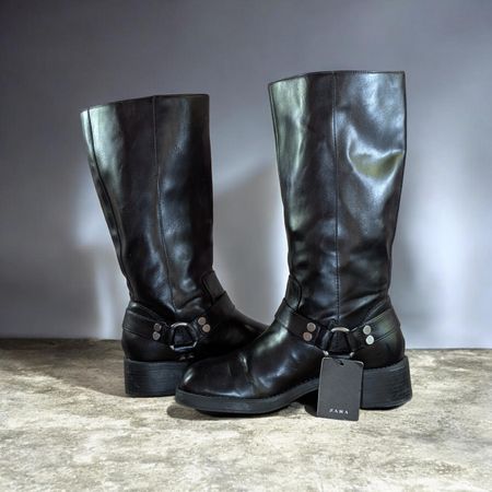 Op vintage 286 Zara Buckle boots