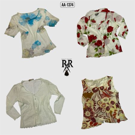 Y2k Soft Girl Full Sleeve Tops ( AA-1374)