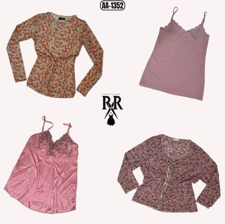 Y2K Baby In Pink Mix Tops (AA-1352)