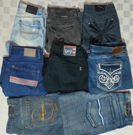 ROCAWERA  AND OTHER MIX BRANDS JEANS  (ID 389)