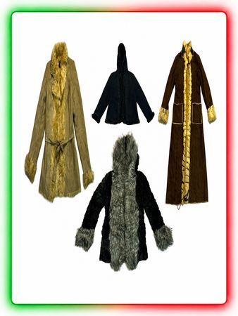 Manteaux afghans vintage (AF-30)