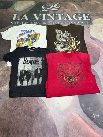 American band tees music tees vintage