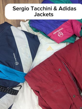 Sergio Tacchini & Adidas  Vintage Jackets
