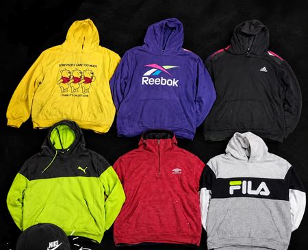 Adidas
Puma
FILA
Umbro and 
Reebok