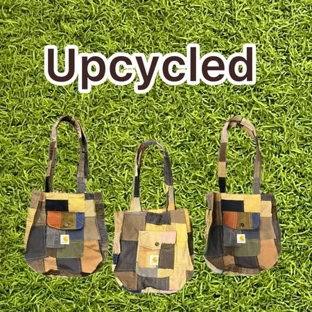 Upcycled Carhartt Patchwork Tote Bags