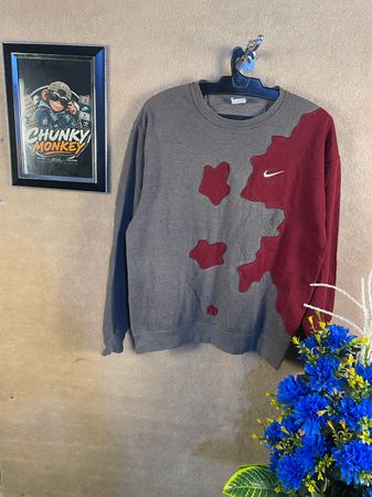 upcycle Nike patchwork sweashirts 🐒