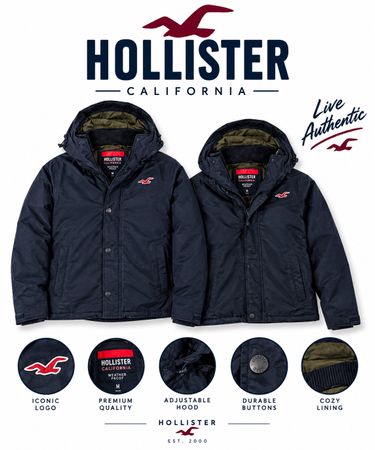 Hollister Jackets