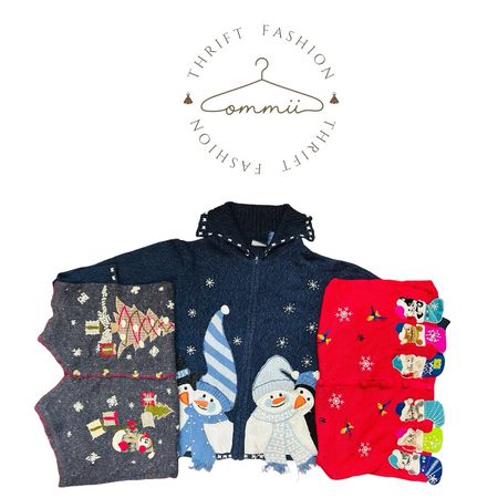 Vintage Christmas knits