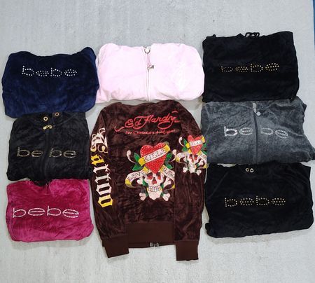 Bebe velvet Hoodies
