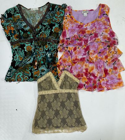 Y2k Poly Tops (1623)