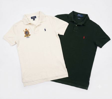 PREMIUM BRAND RALPH LAUREN POLO T SHIRT HALF SLEEVE FULL SLEEVES ROUND NECK MIX
