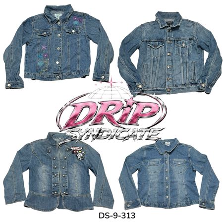 Giacca di jeans Y2K (DS-9-313)