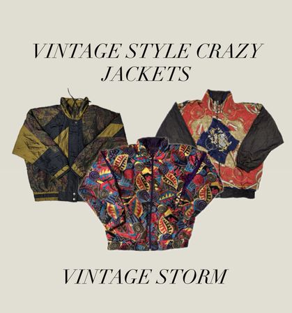 Vintage Style Crazy Jackets